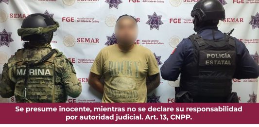 SSPC y Marina detienen a generador de violencia en Manzanillo; contaba con orden de aprehensión
