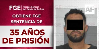 Obtiene FGE sentencia de 35 años de prisión por homicidio calificado al interior de un restaurante de mariscos en Colima
