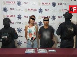 Detienen a dos personas con fentanilo en Colima