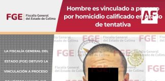 Hombre es vinculado a proceso por homicidio calificado en grado de tentativa