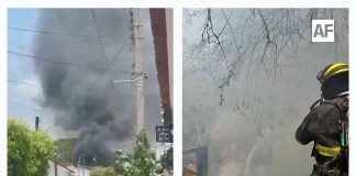 Controlan incendio en vivienda deshabitada en Comala; no hubo personas lesionadas