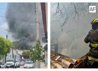 Controlan incendio en vivienda deshabitada en Comala; no hubo personas lesionadas