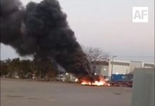 Incendio en bodega industrial de Barrio I, Manzanillo, deja cuantiosos daños materiales