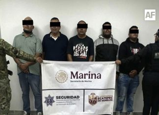 Detiene Marina a 22 presuntos integrantes de grupos delictivos en Ecatepec