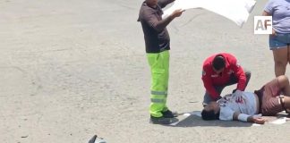 Motociclista resulta lesionado de gravedad tras accidente en carretera El Colomo–Las Juntas, en Manzanillo