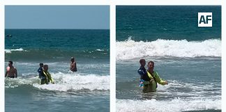 Guardavidas rescatan a menor arrastrado por corriente en playa de La Huerta, Jalisco