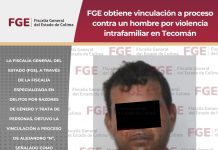 FGE obtiene vinculación a proceso contra un hombre por violencia intrafamiliar en Tecomán