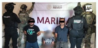 Marina rescata a hombre secuestrado y detiene a dos presuntos responsables en Tecuala, Nayarit
