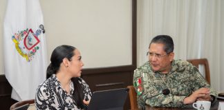 Gobernadora Indira Vizcaíno reporta 17 detenciones y acciones de seguridad: en reunión de mesa de coordinación