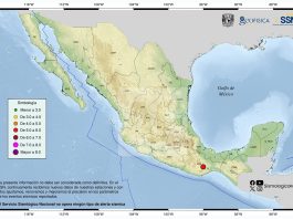Se registran 38 sismos en el país durante este martes; cuatro superaron magnitud 4, el mayor alcanzó 4.8 con epicentro en Oaxaca