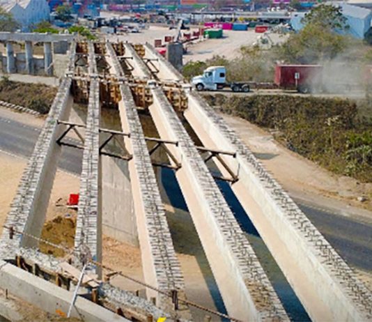 Seidum Colima anuncia cierre parcial en el puente Jalipa para montar trabes, este lunes de 8 am a 6 pm