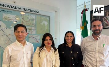 Indira Vizcaíno y Andrés Lajous trabajan para consolidar un mejor servicio en el transporte público del estado de Colima