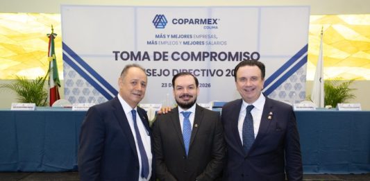 UNIVA Colima presente en toma de protesta de la nueva dirigencia de COPARMEX 2026-2027
