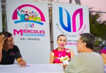 Tey Gutiérrez atendió a 106 vecinas y vecinos de Villas Bugambilias