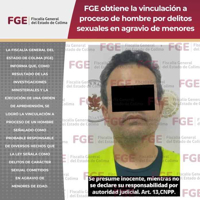 vinculan a proceso por delito sexual contra menores