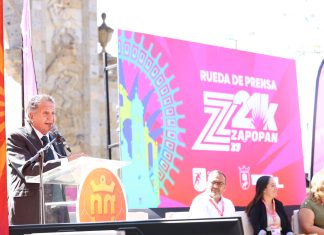 Ayuntamiento de Zapopan presenta la edición 37 del Medio Maratón Internacional