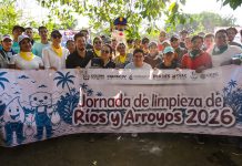 CIAPACOV encabeza la 2ª Jornada de Limpieza de Ríos y Arroyos 2026 en el Arroyo Pereyra