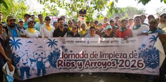 CIAPACOV encabeza la 2ª Jornada de Limpieza de Ríos y Arroyos 2026 en el Arroyo Pereyra