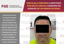 Vinculan a proceso a imputado por delito sexual cometido en agravio de un menor de edad