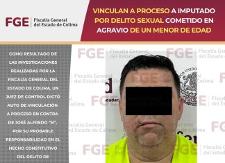 Vinculan a proceso a imputado por delito sexual cometido en agravio de un menor de edad