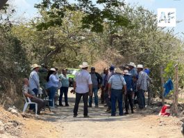 Ejidatarios de Buenavista se manifiestan por afectaciones del macrolibramiento; piden intervención de Seidum