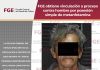 FGE obtiene vinculación a proceso contra hombre por posesión simple de metanfetamina