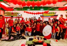 Estudiantes del Bachillerato 4 practican el inglés y habilidades como trabajo en equipo y tolerancia en su International Fair
