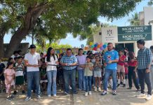 Festejan a 123 niños de la Primaria Independencia, en Armería
