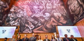 Karla Planter presentó su primer informe de labores al frente de la U de G