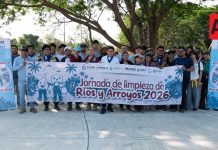 Retiran media tonelada de basura del Arroyo El Tecolote durante jornada de limpieza de Ciapacov