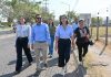 Rosi Bayardo inicia rehabilitación de la entrada principal a Marimar