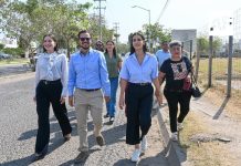 Rosi Bayardo inicia rehabilitación de la entrada principal a Marimar