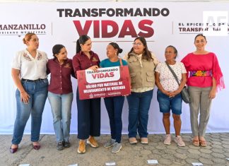Rosi Bayardo respalda a familias con materiales para el mejoramiento de viviendas