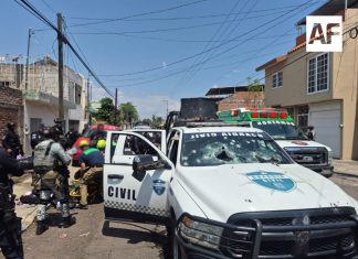 Seis policías y un civil lesionados, tras agresión armada en Zamora, Michoacán