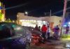 Dos lesionados tras choque entre vehículos particulares sobre el Boulevard de Manzanillo