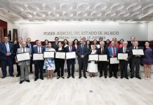 Poder Judicial de Jalisco reconoció a maestras y maestros que dejaron huella en la Justicia