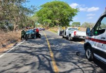 Muere una persona en accidente sobre la carretera Villa de Álvarez–El Chivato
