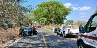 Muere una persona en accidente sobre la carretera Villa de Álvarez–El Chivato