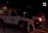 Camioneta a punto de caer al precipicio en La Tolva, Manzanillo