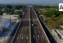 Indira Vizcaíno y titular de SICT inauguraron el Arco Sur de Colima, en enlace con la presidenta Claudia Sheinbaum