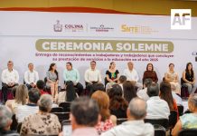 Gobierno de Indira Vizcaíno reconoce a trabajadoras y trabajadores de la educación jubilados en 2025
