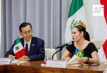 Indira Vizcaíno recibe al Embajador de Indonesia en México