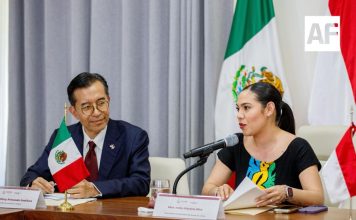Indira Vizcaíno recibe al Embajador de Indonesia en México
