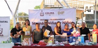 DIF Estatal Colima fortalece actividades comunitarias para niñas, niños y madres de familia en Cedecos