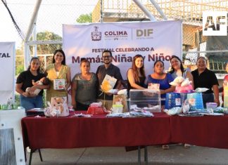 DIF Estatal Colima fortalece actividades comunitarias para niñas, niños y madres de familia en Cedecos