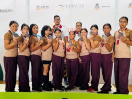 Colima obtiene medalla de bronce en balonmano femenil de los Juegos Deportivos Nacionales Escolares 2026