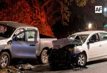 Cuatro lesionados tras choque entre vehículos en la carretera libre Tecomán-Armería