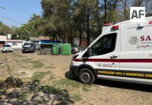 Vuelca camioneta en Cuauhtémoc; cinco menores resultan ilesos