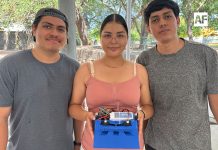 “Dementor” conquista la competencia Sumo Bot en la FIME de la Universidad de Colima