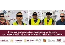 Mesa de Coordinación Estatal reporta detención de 5 generadores de violencia con Operación Goya